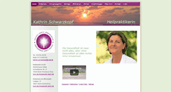 Desktop Screenshot of heilpraxis-schwarzkopf.de