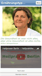 Mobile Screenshot of heilpraxis-schwarzkopf.de